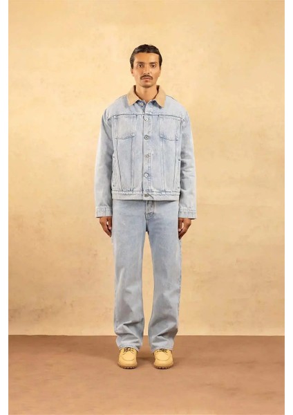 La Veste Jean Delavee Erkek Kot Ceket - %100 Pamuk, Mavi, Şık ve Rahat fiyatları