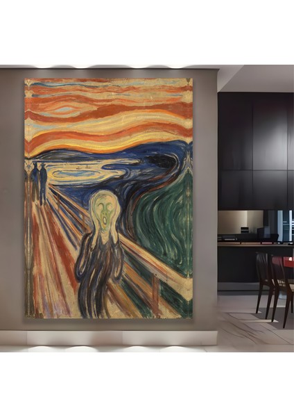 The Scream, Çığlık 1893 Kanvas Tablo