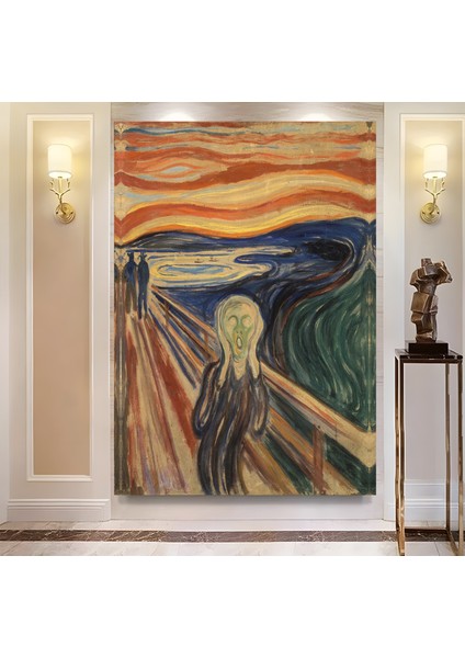 The Scream, Çığlık 1893 Kanvas Tablo modelleri