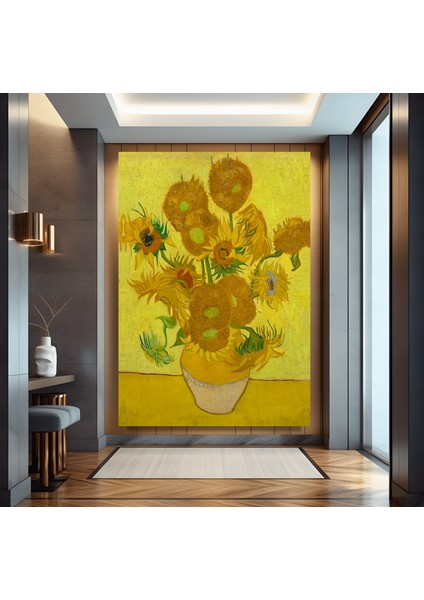 Sunflowers Vincent Van Gogh Kanvas Tablo fiyatları