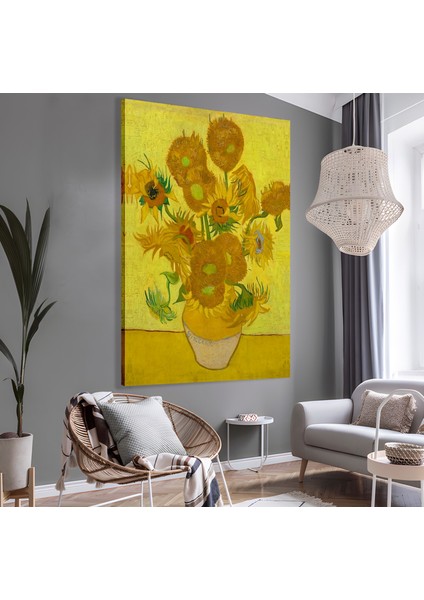 Sunflowers Vincent Van Gogh Kanvas Tablo fırsatları