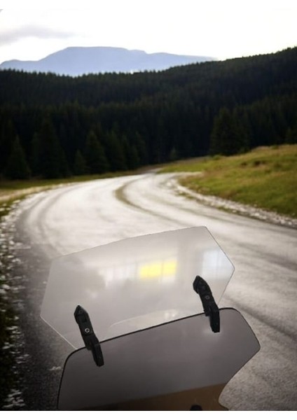 Suzuki Uyumludeflektör Rüzgar Saptırıcı Siperlik Şeffaf Motor Camı Cam Uzatma Model 1 fiyatları