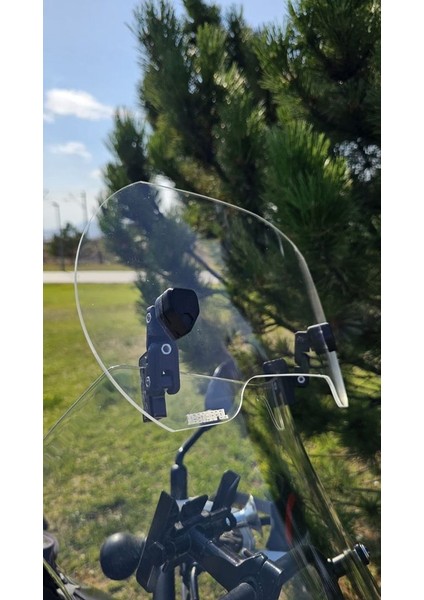 Honda Uyumlu Deflektör Rüzgar Saptırıcı Siperlik Şeffaf Motor Camı Cam Uzatma Model 3 fiyatları