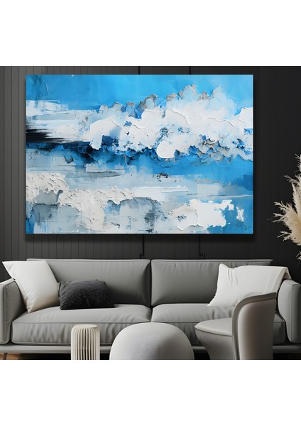 Soyut Desen Kanvas Tablo