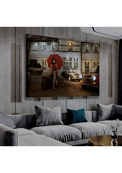 LED Işıklı Uzaktan Kumandalı Tarihi Ev Kanvas Tablo fiyatları