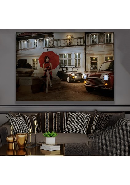 LED Işıklı Uzaktan Kumandalı Tarihi Ev Kanvas Tablo fırsatları