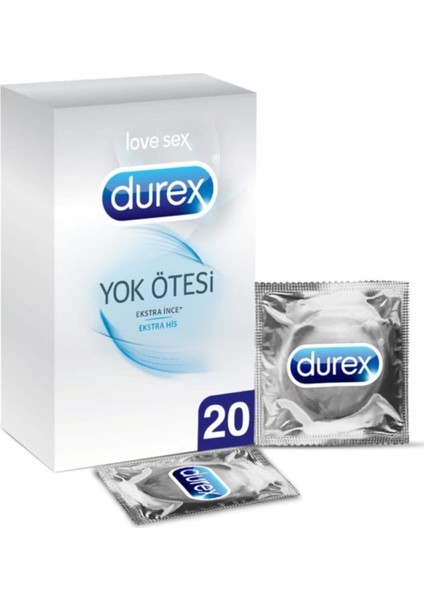 Yok Ötesi Extra His Prezervatif 20'li Avantaj Paketi
