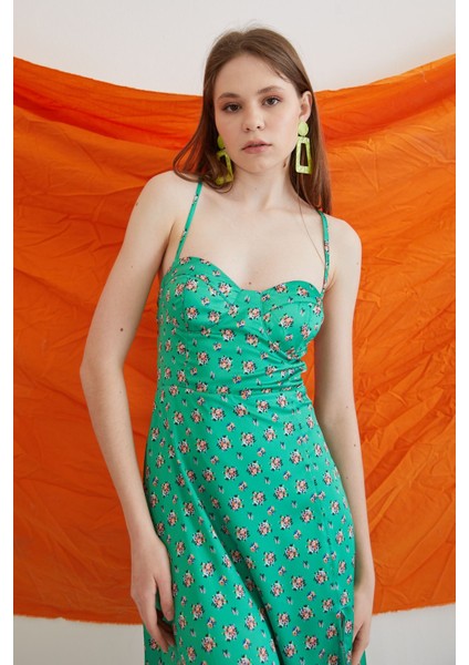 Saten Elbise-Yeşil fiyatları