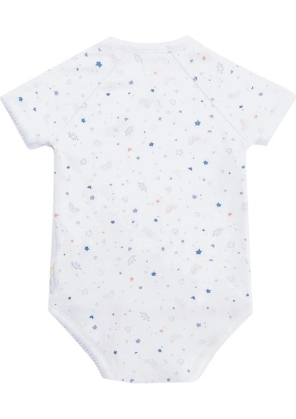 Bebek Tulum Yıldız ve Taç Işlemeli %100 Pima Pamuk, Sarma Model fiyatları