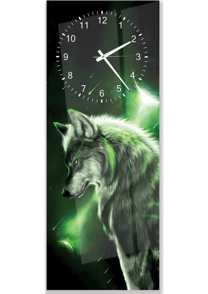 Saatli Neon Kurt Cam Tablo modelleri