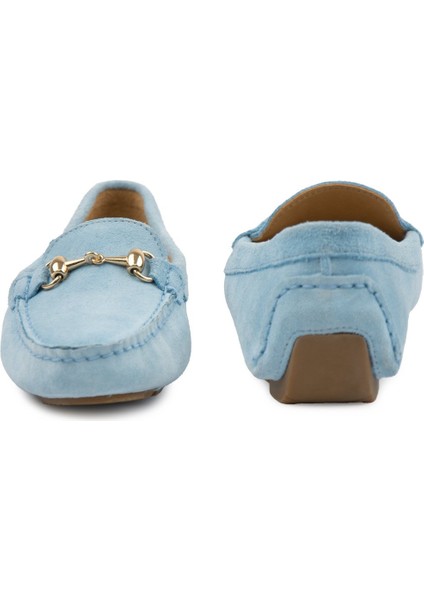 Hakiki Süet Kadın Tokalı Loafer 700914 fırsatları