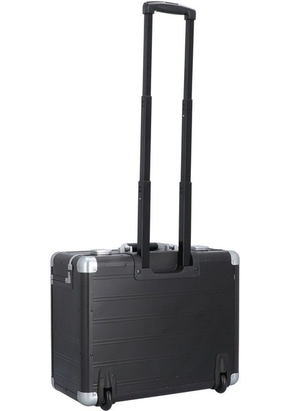 47 cm Siyah Laptop Bölmeli Pilot Tipi Iş Valizi, 2 Tekerlekli, Alüminyum modelleri