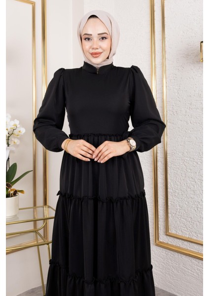 Kat Kat Bible Elbise-Siyah fiyatları