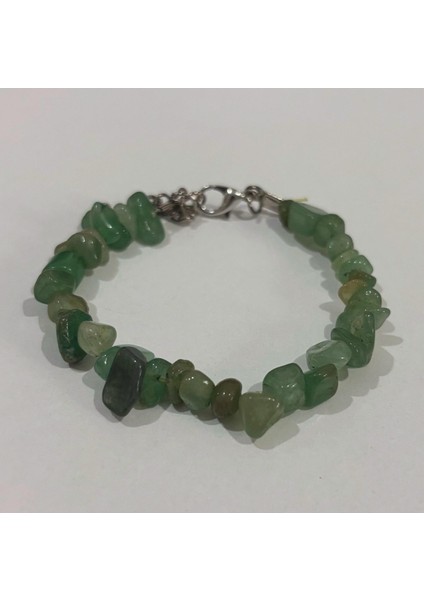 Aventurin Doğal Taş Kırıktaş Bileklik