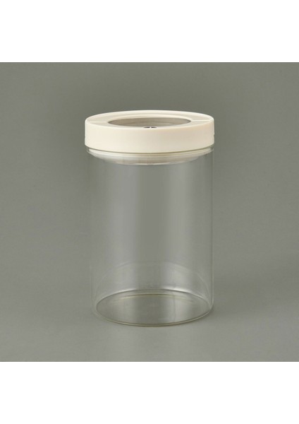 Vakumlu 1400 ml Erzak Kavanozu, Beyaz Şeffaf, Dayanıklı ve Şık Tasarım fiyatları