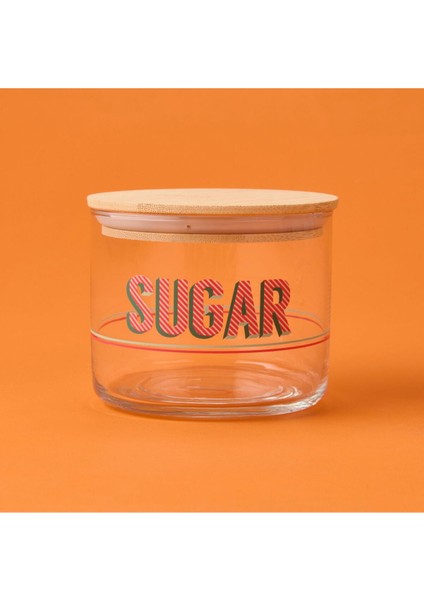 Renkli 535 ml Retro Kapaklı Cam Kavanoz, Şık ve Kullanışlı Saklama Çözümü