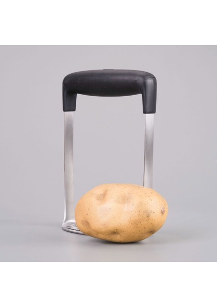Çelik Patates Ezici, Siyah/gri, 15,2 Cm, Dayanıklı ve Şık Tasarım fiyatları