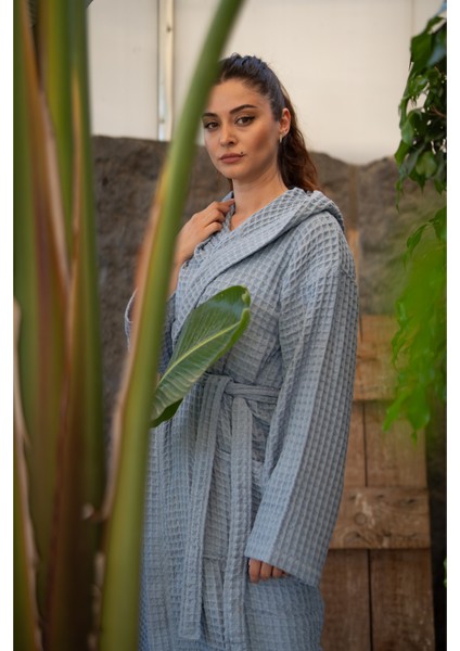 Meliora %100 Pamuk Waffle Yetişkin Unisex Bornoz fiyatları