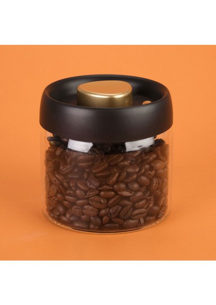 Vakumlu Saklama Kavanozu, 500 Ml, Şeffaf ve Siyah, Modern ve Şık Tasarım fiyatları