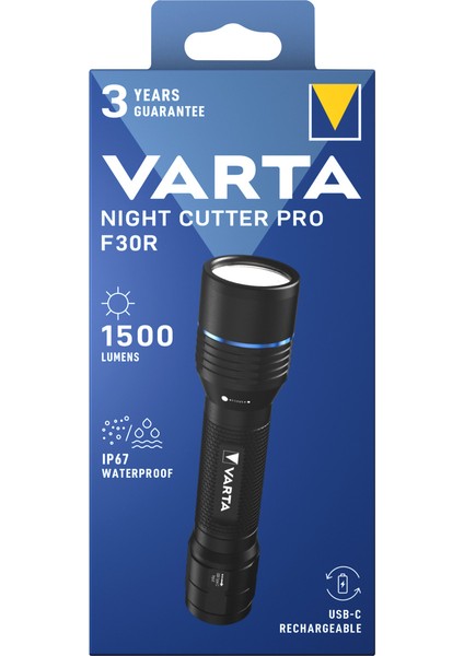 Nıght Cutter Pro F30R Box Şarjlı Fener Aydos