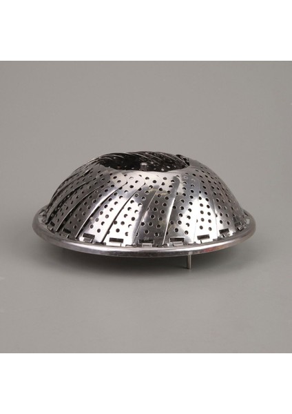 Gri Metalik Sebze Haşlama Aparatı, 28 Cm, Pratik ve Dayanıklı Mutfak Aracı fırsatları