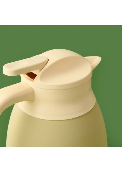 Bej 1,5 Lt Çay Termosu, Şık ve Dayanıklı Metal Tasarım, Pratik Kullanım modelleri