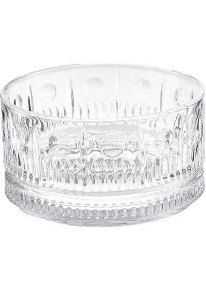 4'lü Cam Kase Seti, Beyaz, Şık ve Kullanışlı Ev Eşyası