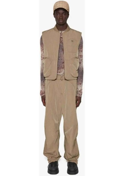 Şık ve Fonksiyonel Bio Vest - Khaki Renkli Fermuarlı Yelek fırsatları