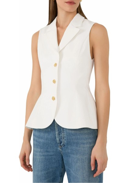 Sammie Heykel Blazer Yelek,şekillendirilmiş Silüet, Modern Terzilik indirimleri