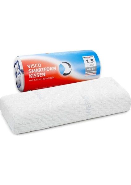 Hadar 40X80 cm Bellek Köpüğü Yastık, Yüksekliği Ayarlanabilir, Ergonomik Boyun ve Omurga Desteği