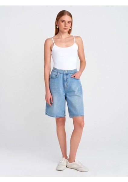 20901 Dilvin Ince Askılı Poliamid Top-Beyaz modelleri