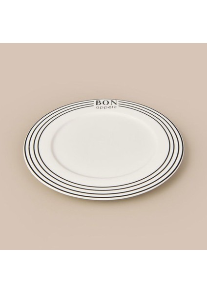 Şık ve Zarif Porselen Servis Tabağı, 25 Cm, Siyah ve Beyaz Renk Seçenekleri indirimleri