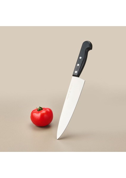 Gri/siyah 21 cm Metalik Şef Bıçak, Dayanıklı ve Şık Tasarım fiyatları