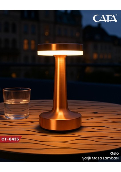 -CT-8435-OSLO Şarjli Dim Edilebilir Masa Lambasi Nrmsa fiyatları