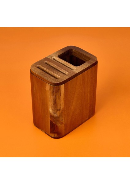 Kahverengi Metalik Kaşıklık ve Bıçaklık, 15X10X17 Cm, Şık ve Kullanışlı Tasarım modelleri