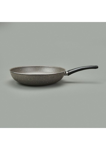 Gri 30 cm Wok Tava, Dayanıklı ve Şık Mutfak Gereci