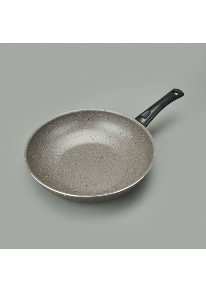 Gri 30 cm Wok Tava, Dayanıklı ve Şık Mutfak Gereci fiyatları