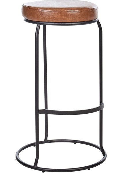 Mılroy 2’li Kahverengi Suni Deri Bar Taburesi Seti fiyatları