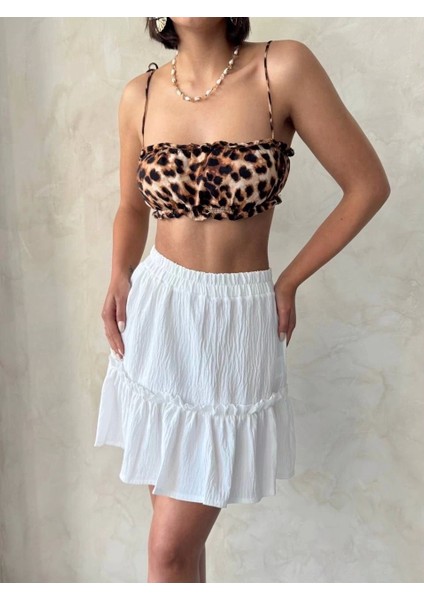 Çingene Keten Etek Beyaz S24808 fiyatları