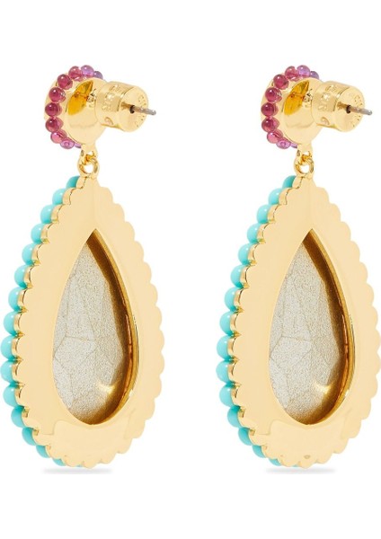 Regency Drop Küpe 3x1 Cm, Renkli ve Zarif Sallantılı Kadın Küpesi fiyatları