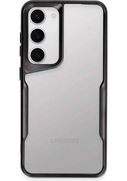 Samsung Galaxy S23 Kılıf Boyi Silikon Kapak - Siyah Svlrs
