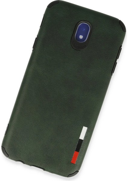 Samsung Galaxy J7 Pro / J730 Kılıf Loop Deri Silikon - Yeşil Svlrs fiyatları