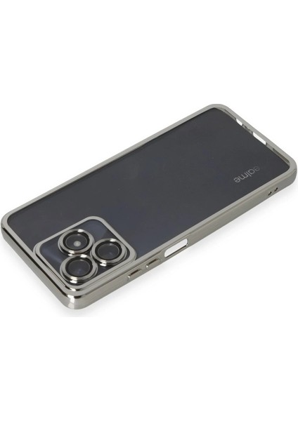 Realme C53 Kılıf Razer Lensli Silikon - Gümüş Svlrs modelleri