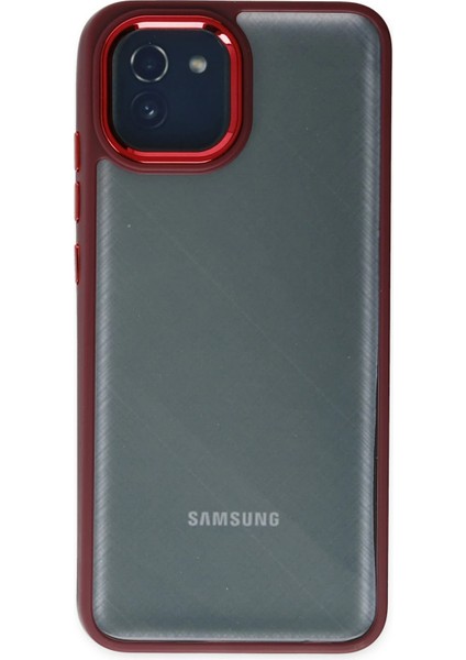 Samsung Galaxy A03 Kılıf Dora Kapak - Kırmızı Svlrs modelleri