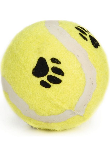 Köpek Oyuncağı, Tenis Topu, Sarı, 6,5cm Svlrs