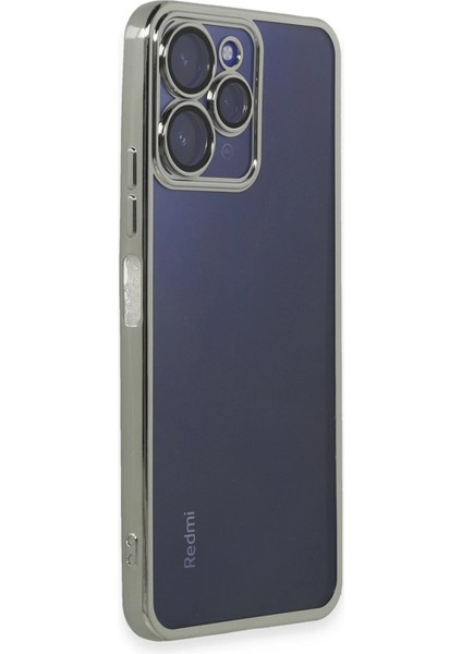 Xiaomi Redmi 12 Kılıf Razer Lensli Silikon - Gümüş Svlrs fiyatları