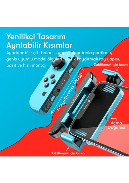 Memo N1 Joycon Telefon Tutucu Svlrs fırsatları