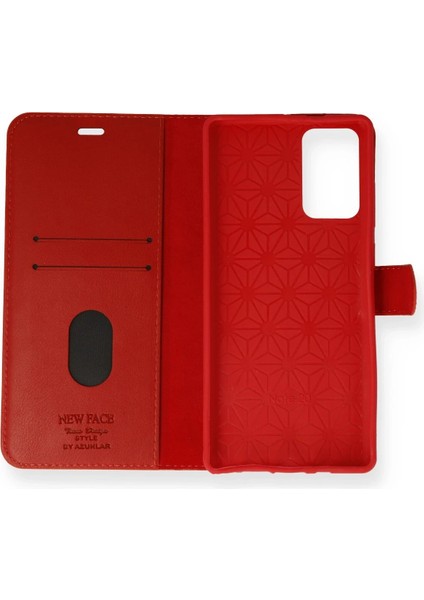 Samsung Galaxy Note 20 Kılıf Trend S Plus Kapaklı Kılıf - Kırmızı Svlrs fiyatları