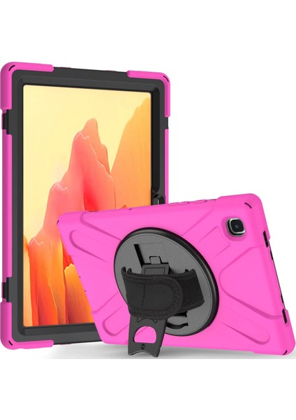 Samsung Galaxy T220 Tab A7 Lite 8.7 Kılıf Amazing Tablet Kapak - Pembe Svlrs