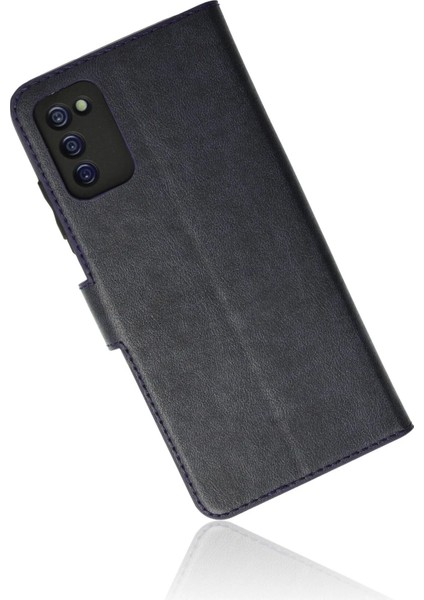Samsung Galaxy A03S Kılıf Trend S Plus Kapaklı Kılıf - Lacivert Svlrs fırsatları